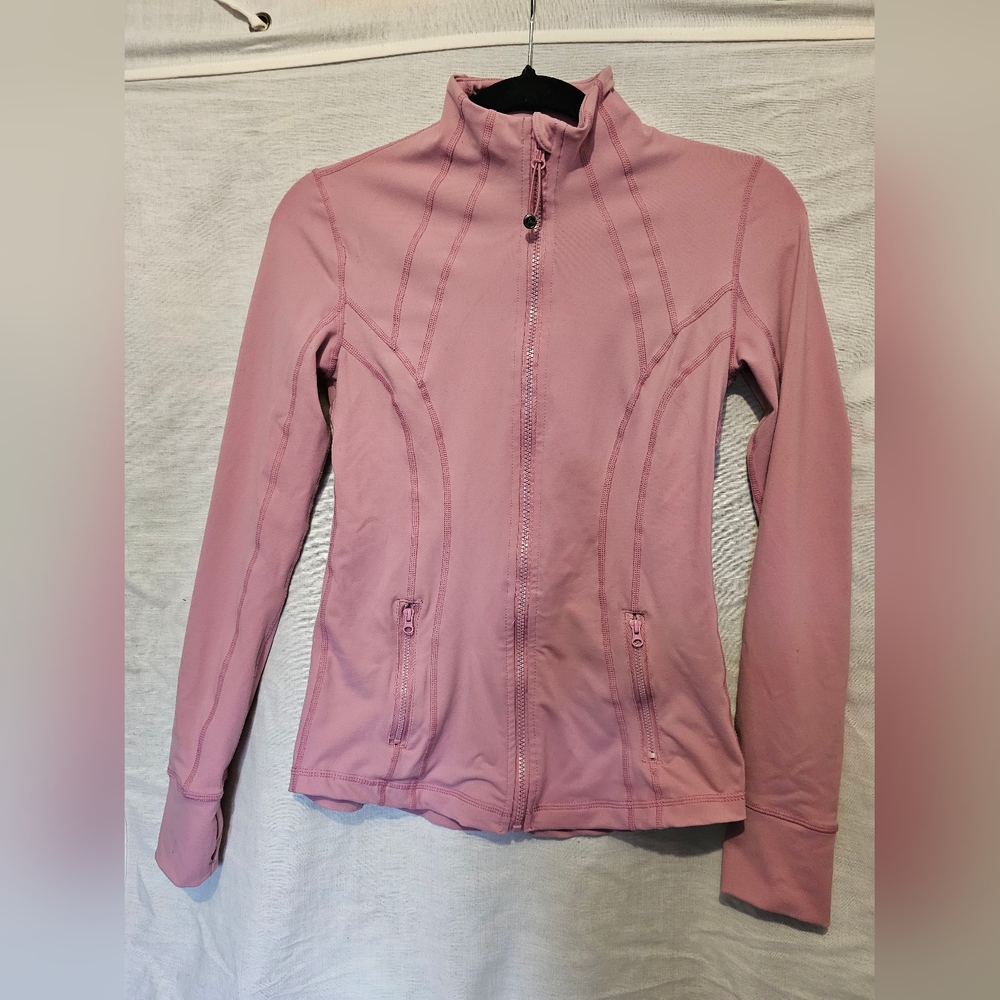 Dusty Pink Yoga Jacket 90 Degree by Reflex